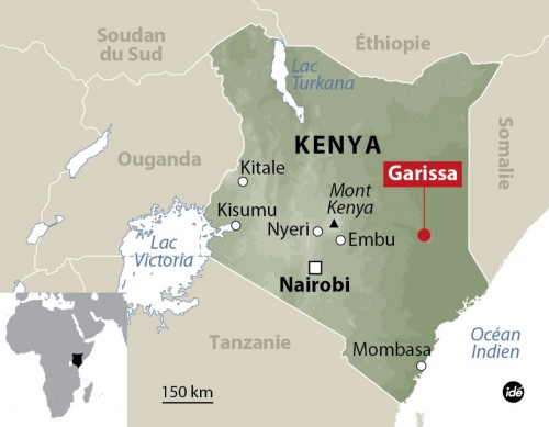 Carte du Kenya