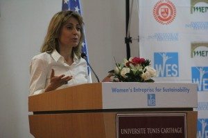 Chema Gargouri, directrice du Bureau IEE à Tunis