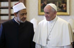Rencontre du Pape François avec Imam Al-Azhar Ahmad Al-Tayeb