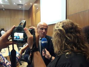 Olivier Poivre d'Arvor, ambassadeur de France en Tunisie.