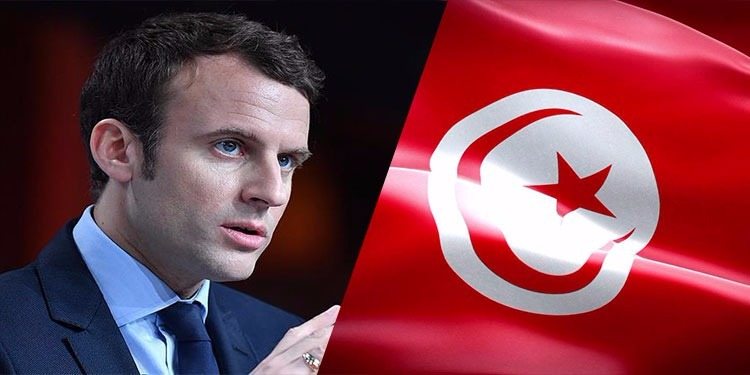 Résultat de recherche d'images pour "Macron en Tunisie"