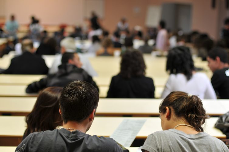 amphi étudiants