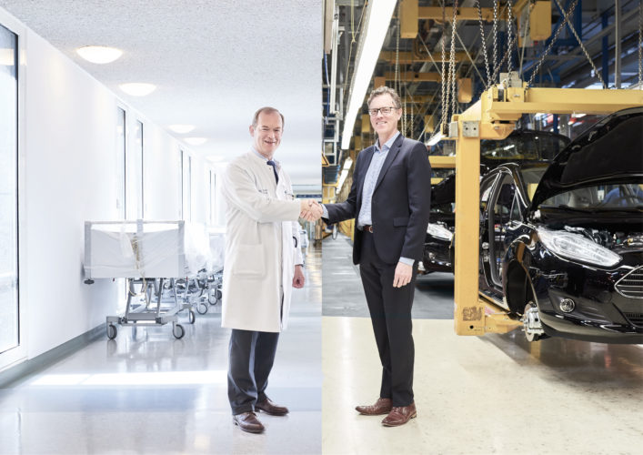 After being diagnosed with cancer, Mike Butler was fascinated by the process through which patients were treated – but saw an opportunity to introduce practices from the car manufacturing facility, where he works, so that it might run more smoothly.