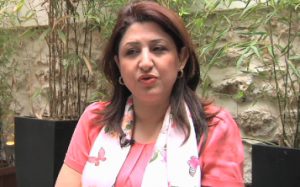 Hajer Bechikh Ahmed, dirigeante au sein d'Afek Tounes.