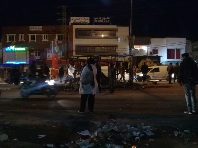 Cité Ettadhamen après les affrontements