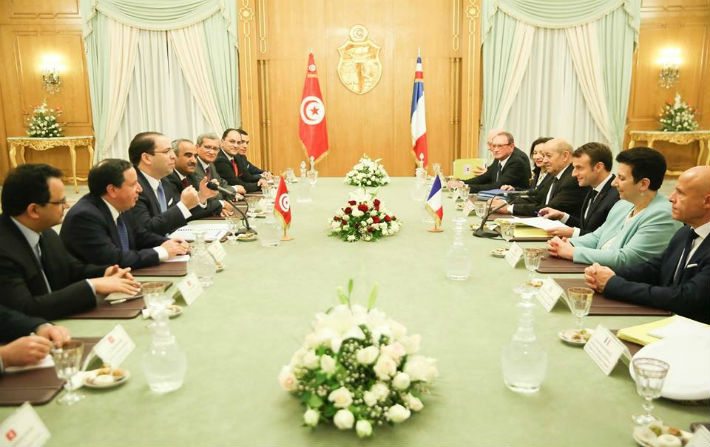 reunion-chahed-macron