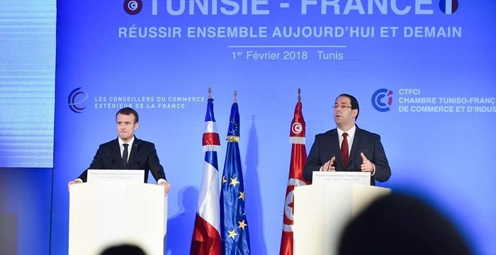 chahed-macron-forum